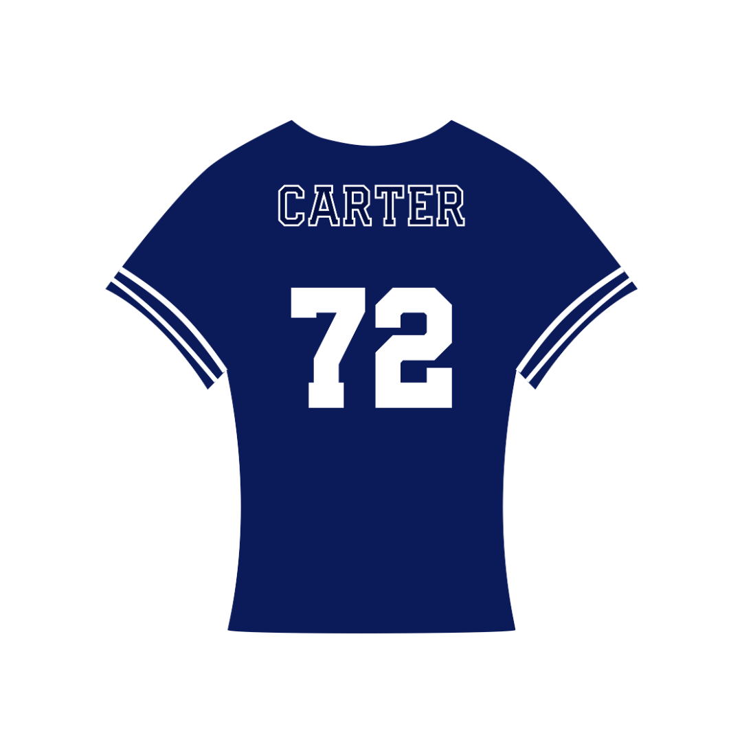 Carter sticker for Luke Carter from Taking the Handoff by Cadence Keys