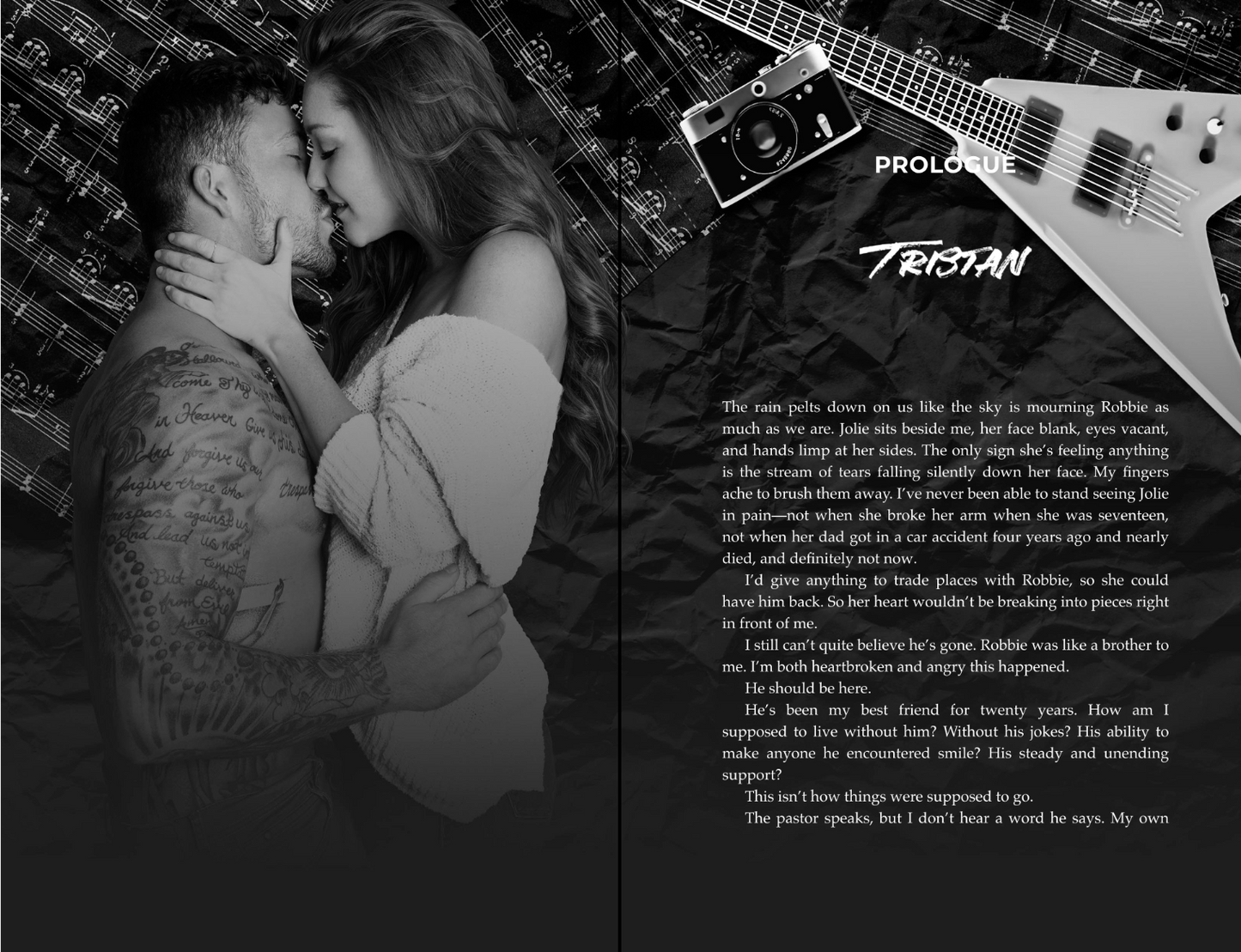 devoted intent full page spread