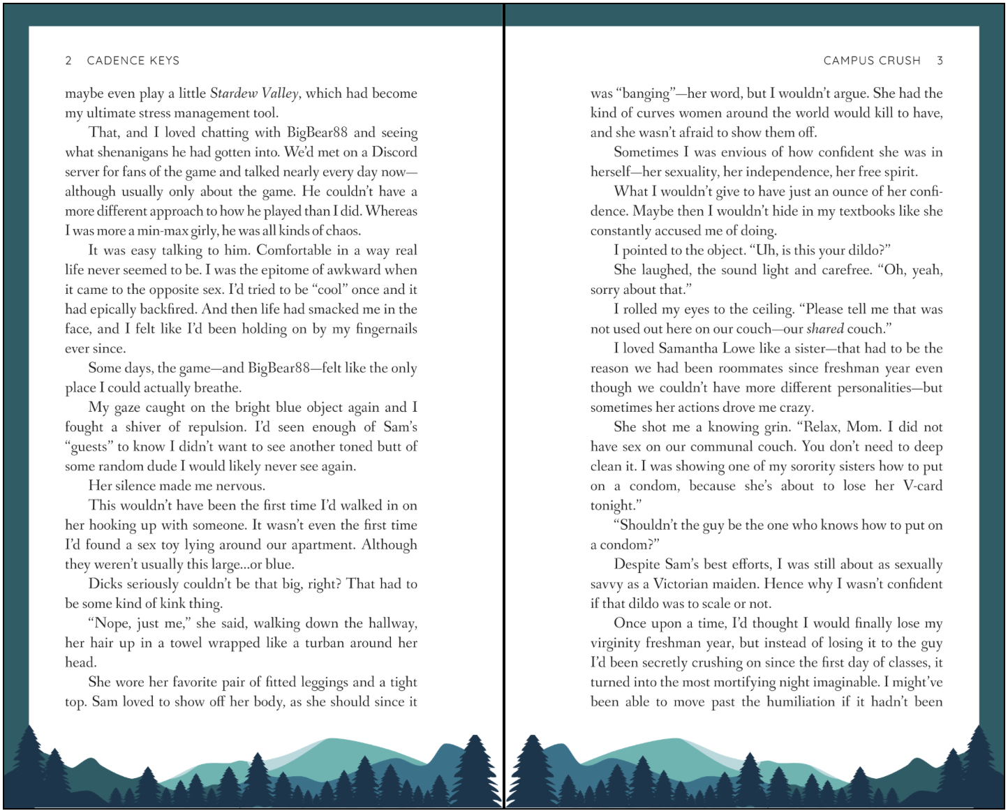 Campus Crush (MISPRINT PAPERBACK)